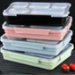 lunch box compartimentée différentes couleurs