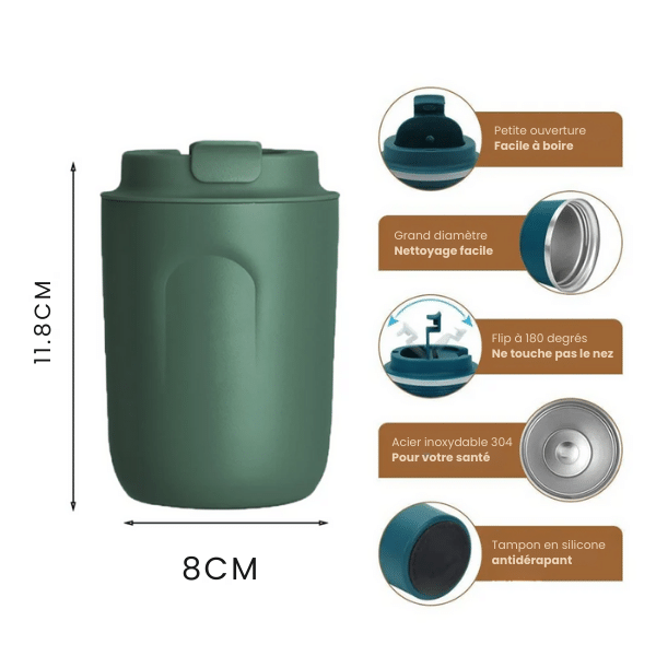 mini mug isotherme cafe caracteristiques