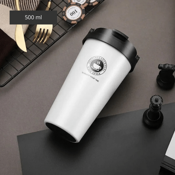 Mug isotherme blanc