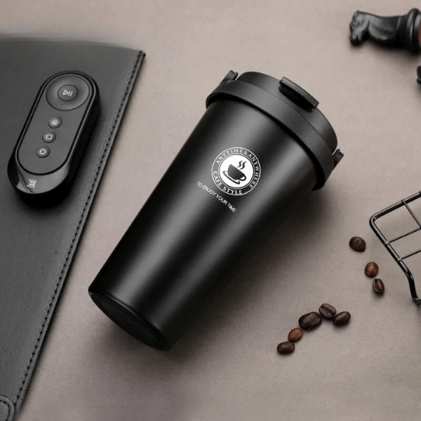 Mug isotherme noir