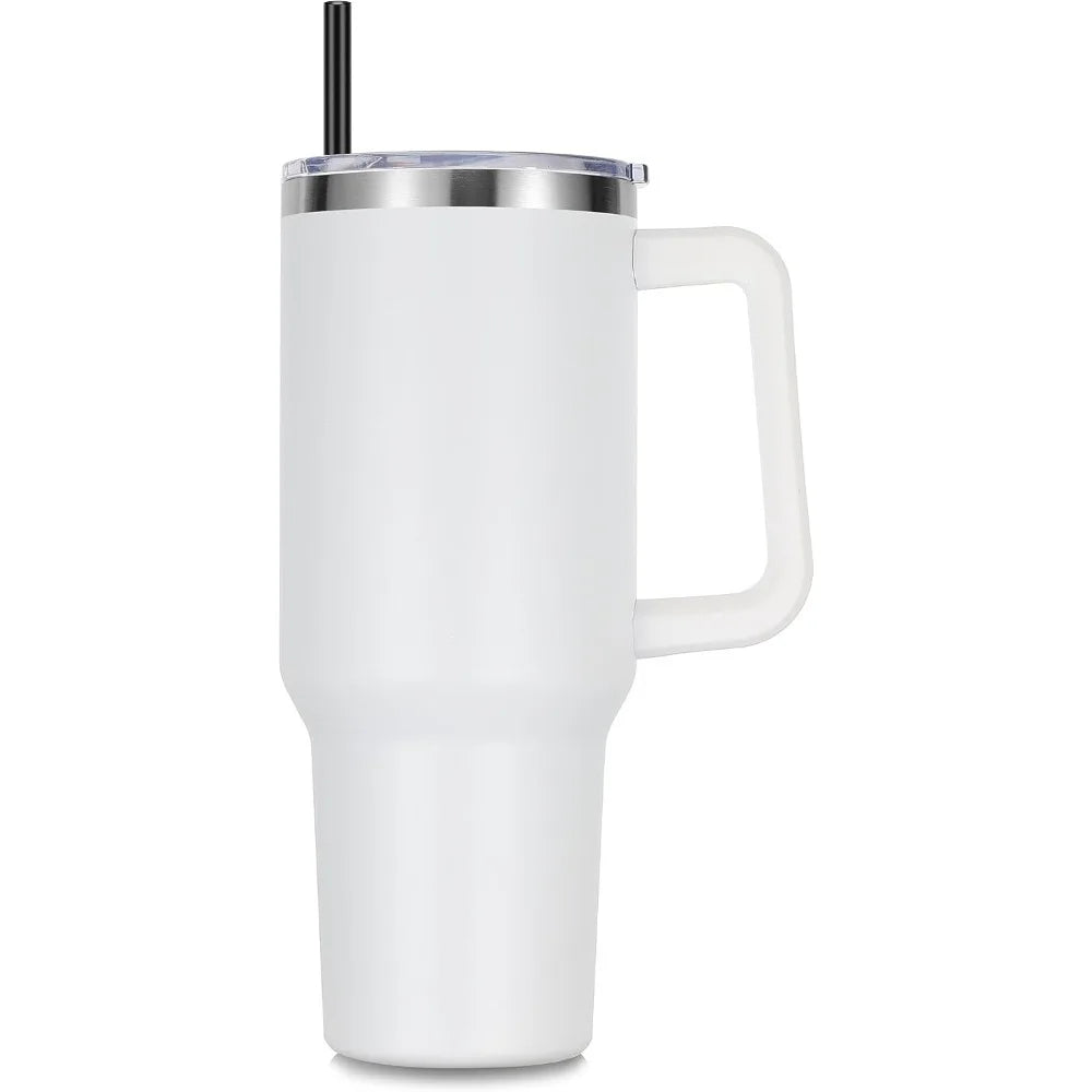 Mug Isotherme XL avec Paille