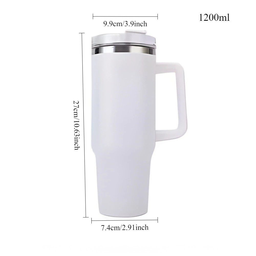 Mug Isotherme XL avec Paille