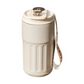 mug isotherme affichage led couvercle blanc