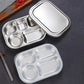 Plateau Repas Compartimenté en Acier Inoxydable 304