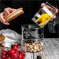 Tour de Conservation Empilable en Verre & Bambou