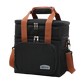 sac isotherme glaciere noir