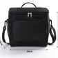sac isotherme bandoulière noir dimensions