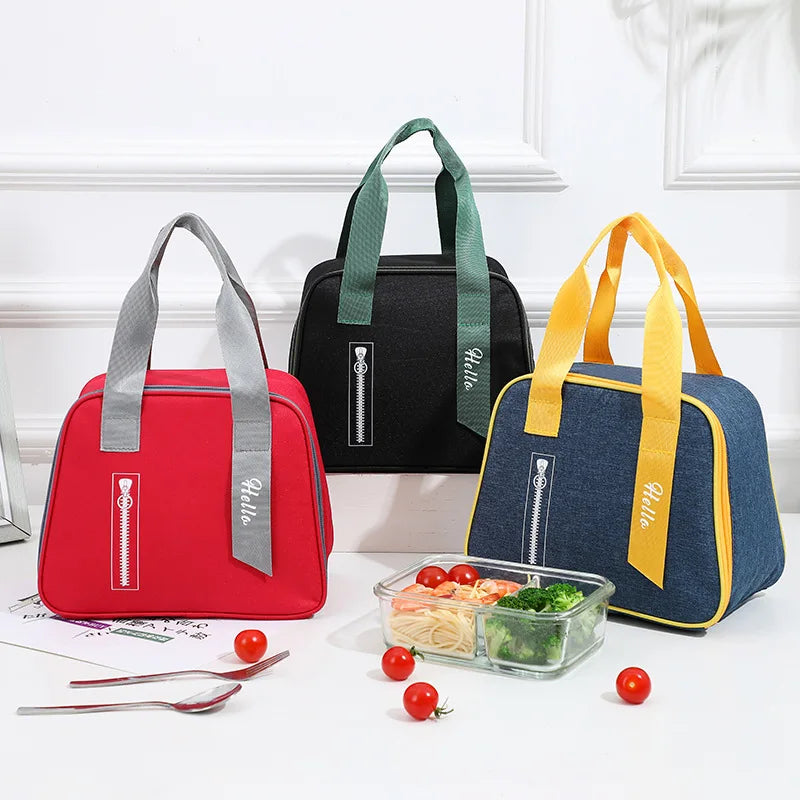 Sac Isotherme Bi-Matière « Hello »