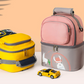 sac isotherme bébé jaune et alpaga