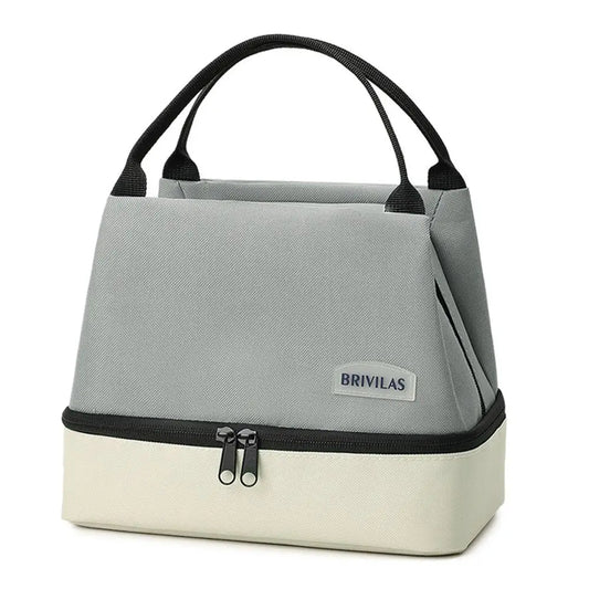 Sac Isotherme Double Étage Bi-Color