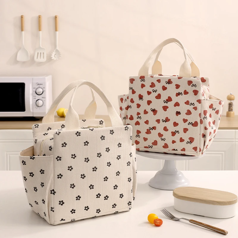 sac isotherme en velours 