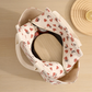sac isotherme en velours coeur