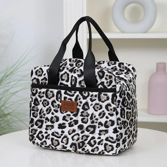 Sac Isotherme Sacoche à Motif Léopard