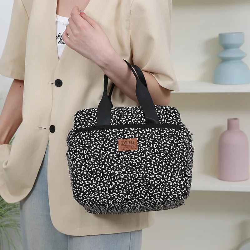 Sac Isotherme Sacoche à Motif Léopard