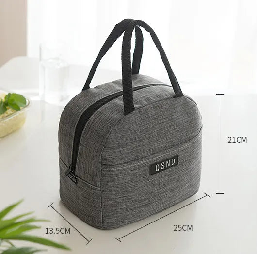 sac isotherme repas gris dimensions
