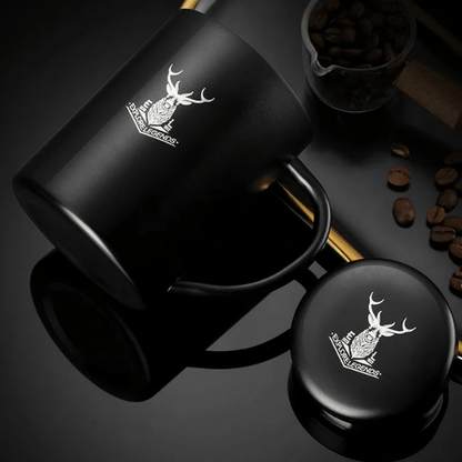 tasse mug isotherme noir café