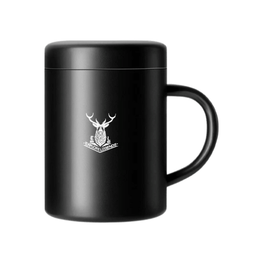 Tasse mug isotherme design noir élégant