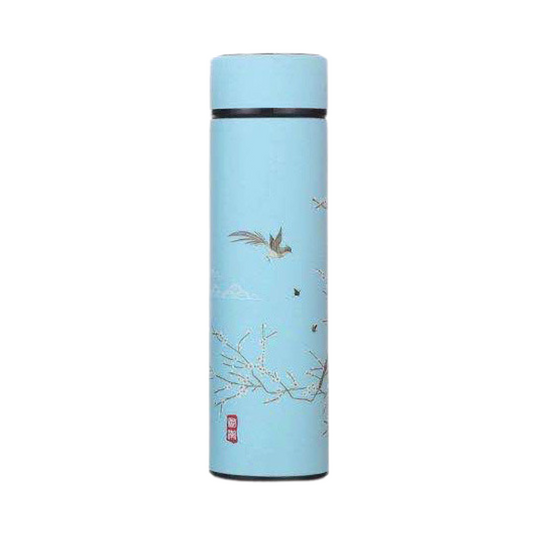 Bouteille avec Infuseur à Thé Vert Clair