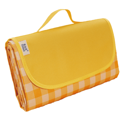 couverture tapis picnic orange