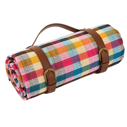 plaid picnic vichy multicolore