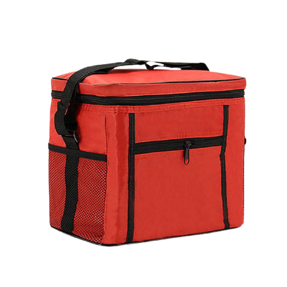 sac isotherme livraison repas rouge