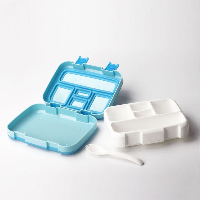 bento enfant bleu compartiment