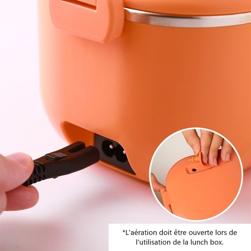 box chauffante repas aeration