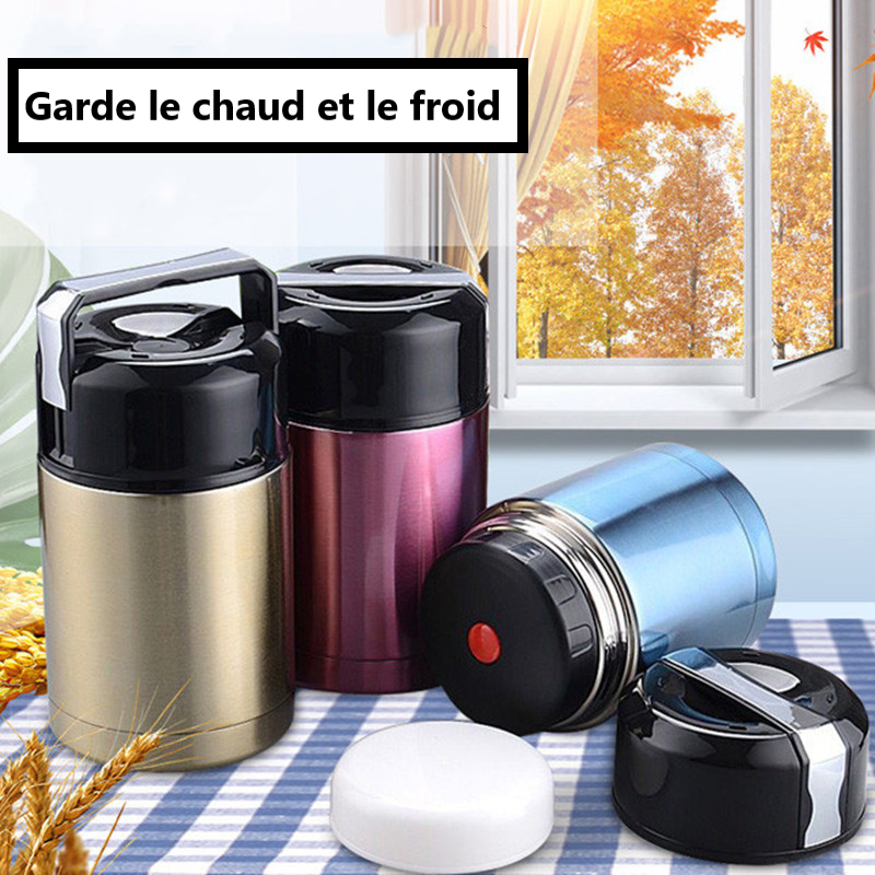 boite repas alimentaire chaud froid