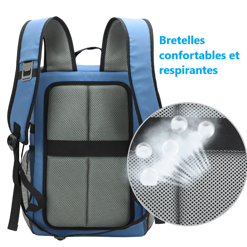 Sac Randonnée Isotherme Bleu