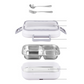 compartiments acier inoxydable lunch box electrique chauffante