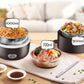 tailles compartiments repas lunch box chauffante