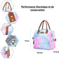 sac repas glaciere multicolore