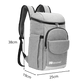Grand sac à dos isotherme randonnée