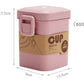 tailles lunch box soupe rose