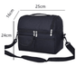 mesures glaciere souple noire 10 l