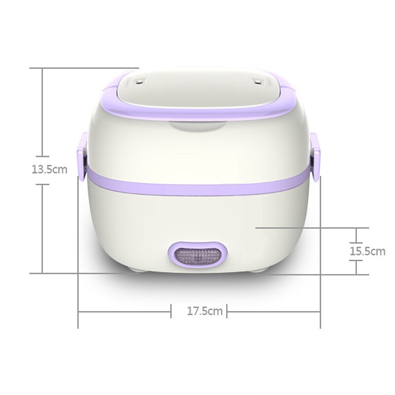 mesures pour lunch box chauffante originale