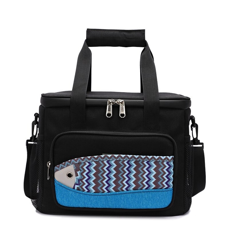 Glaciere souple noir petite taille 16l