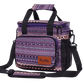 glaciere souple isotherme motif mosaique violette