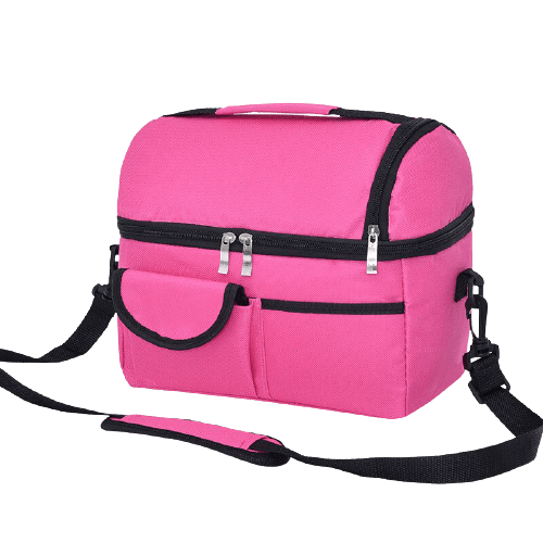 glaciere souple 10 litres couleur rose