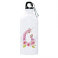 gourde motif licorne rose