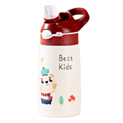 Bouteille isotherme enfant motif ourson