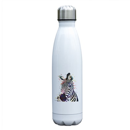 Bouteille isotherme 500 ml zèbre multicolore