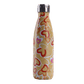 bouteille isotherme motif coeurs multicolores