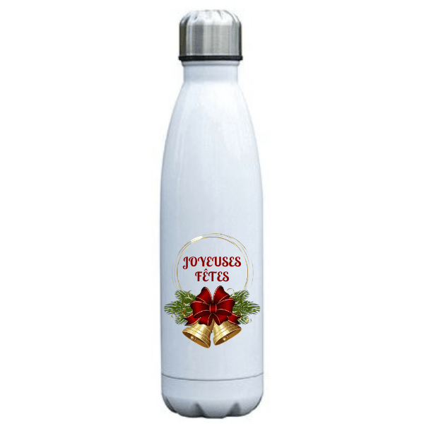 bouteille isothermes joyeuses fetes