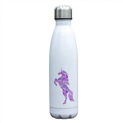 bouteille isotherme motif licorne cristalline