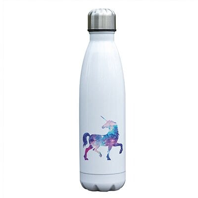 bouteille isotherme motif licorne étoilée