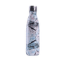 Bouteille isotherme 500 ml en acier inoxydable au motif marbre original