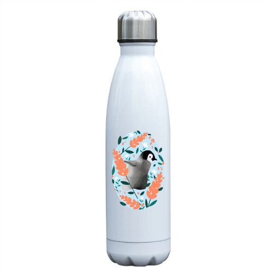 Gourde inox bebe manchot