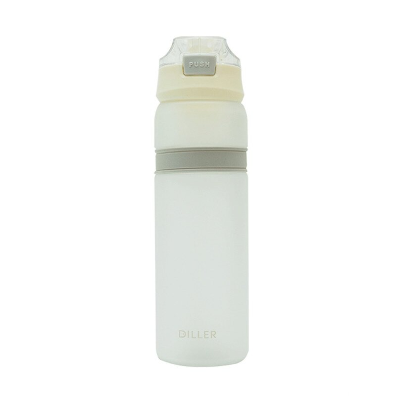 Gourde de sport blanche en plastique 