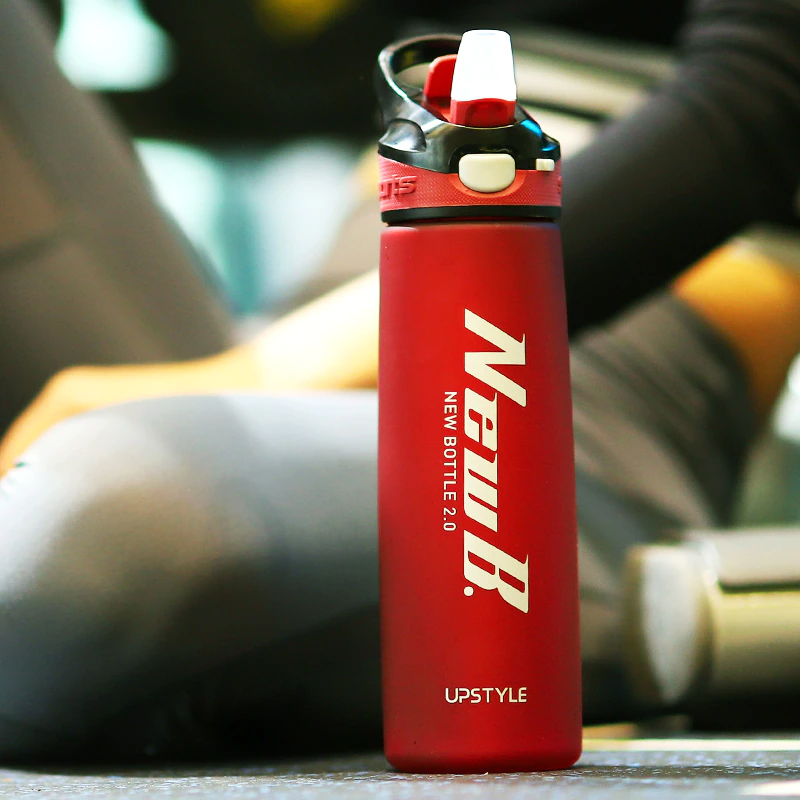 gourde rouge pour le sport